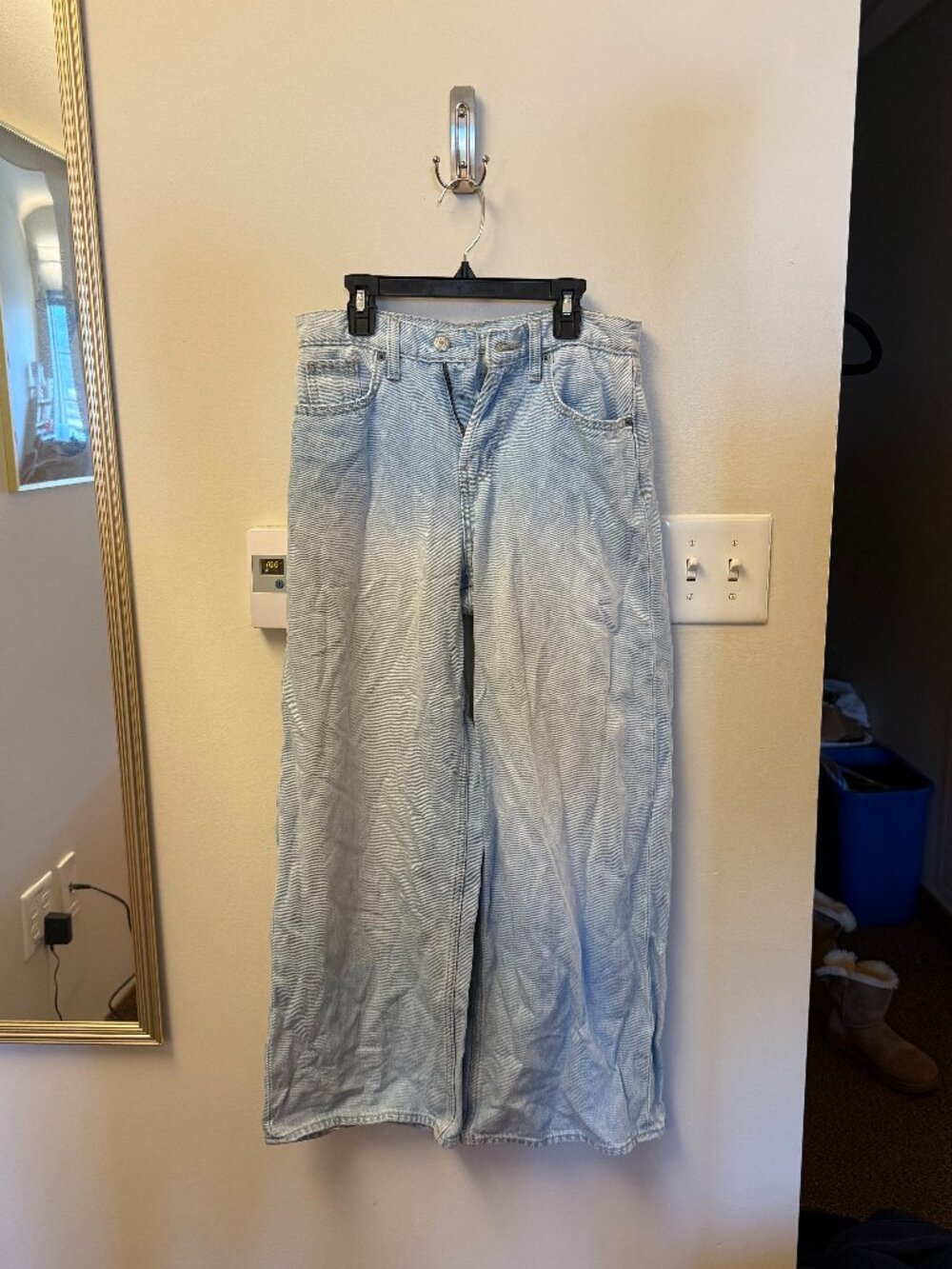 baggy wide leg jeans